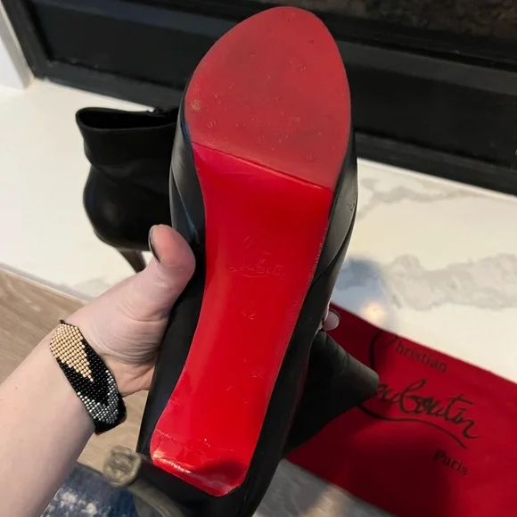 Christian Louboutin Ankle Platform Booties - Picture 5 of 5